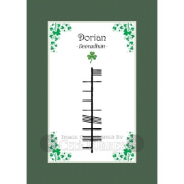Dorian - Ogham First Name