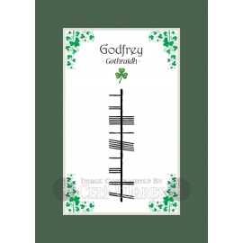 Godfrey - Ogham First Name