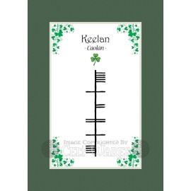 Keelan - Ogham First Name