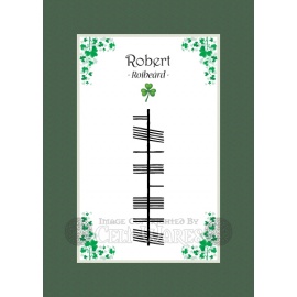 Robert - Ogham First Name
