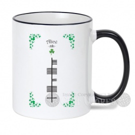 Alice - Ogham Mug