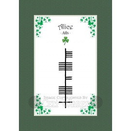Alice - Ogham First Name