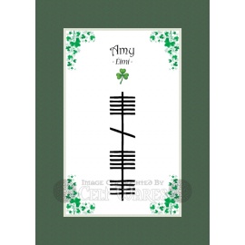 Amy - Ogham First Name