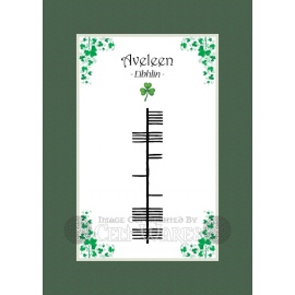Aveleen - Ogham First Name