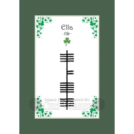 Ella - Ogham First Name