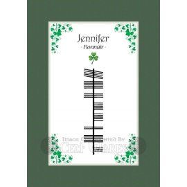 Jennifer - Ogham First Name