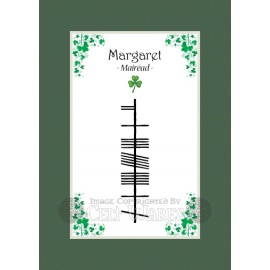 Margaret (Modern) - Ogham First Name