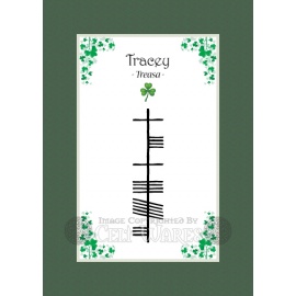 Tracey (Girl) - Ogham First Name