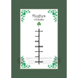 Hughes - Ogham Last Name