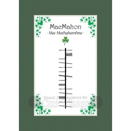 MacMahon (Ancient) - Ogham Last Name