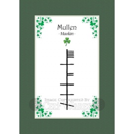 Mullen - Ogham Last Name