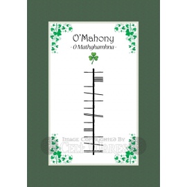 O'Mahony - Ogham Last Name