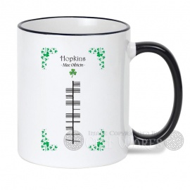 Hopkins (Surname) - Ogham Mug