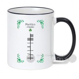 Madden (Surname) - Ogham Mug