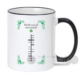 McDonnell (Surname) - Ogham Mug