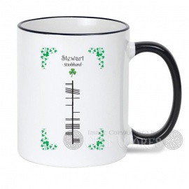 Stewart (Surname) - Ogham Mug