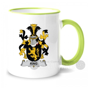 King - Irish Coat-of-Arms Mug