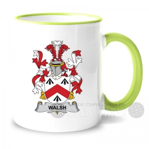 Walsh - Irish Coat-of-Arms Mug