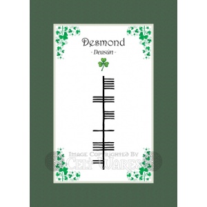Desmond (Modern) - Ogham First Name