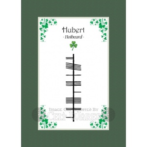 Hubert - Ogham First Name