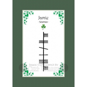Jamie - Ogham First Name