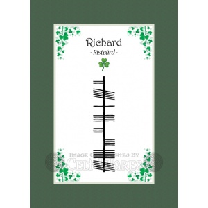 Richard - Ogham First Name