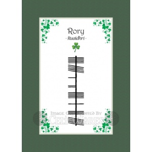 Rory - Ogham First Name