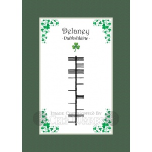 Delaney - Ogham First Name