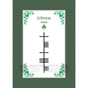 Johnna - Ogham First Name