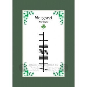 Margaret (Modern) - Ogham First Name
