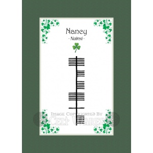 Nancy - Ogham First Name
