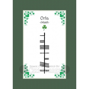 Orla - Ogham First Name