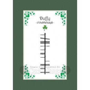 Duffy - Ogham Last Name