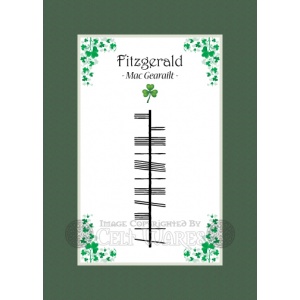 Fitzgerald - Ogham Last Name