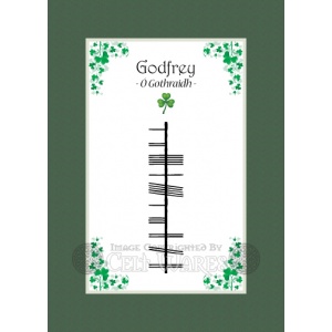 Godfrey - Ogham Last Name