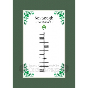 Kavanagh - Ogham Last Name