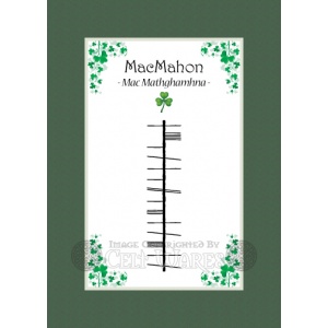 MacMahon (Ancient) - Ogham Last Name