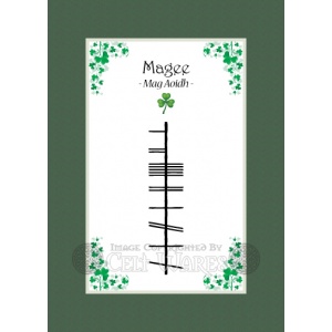 Magee - Ogham Last Name