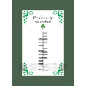 McCarville - Ogham Last Name