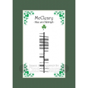 McCleary - Ogham Last Name