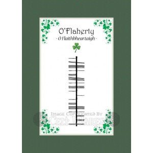 O'Flaherty - Ogham Last Name