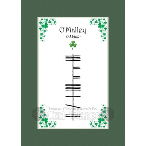 O'Malley - Ogham Last Name