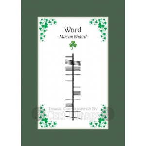 Ward - Ogham Last Name