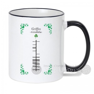 Griffin (Surname) - Ogham Mug