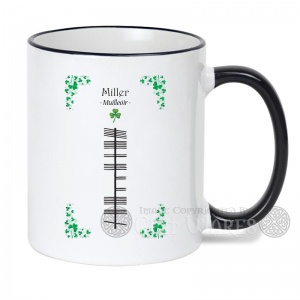 Miller (Surname) - Ogham Mug