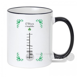 O'Shea (Surname) - Ogham Mug