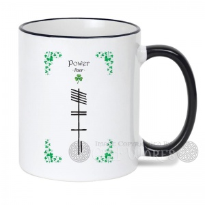 Power (Surname) - Ogham Mug
