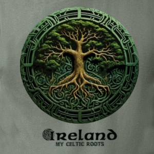 Tree of Life 1 - Heather Green T-Shirt
