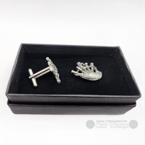 Bagpipes Cufflinks