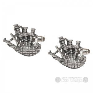 Bagpipes Cufflinks